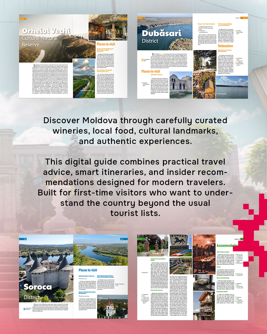 Moldova Travel Guide - DIGITAL GUIDE (eBook / PDF) English