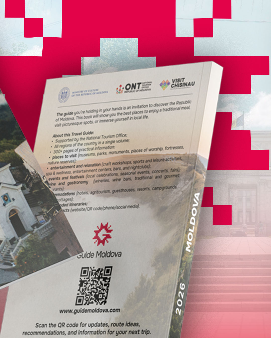 The Official Travel Guide to the Republic of Moldova - SOFT COVER - Romanian